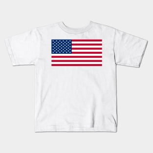 Flag of United states of america Kids T-Shirt